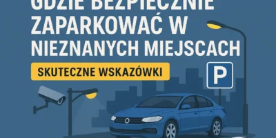 Gdzie bezpiecznie zaparkować w nieznanych miejscach – skuteczne wskazówki 🚗🔒📍
